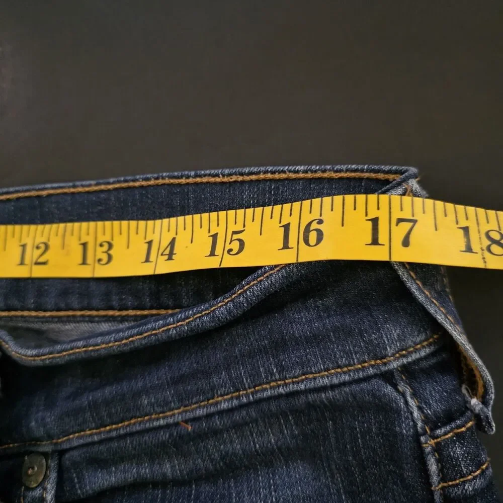 True Religion Geno Relaxed Slim Boot Cut Jeans Blue Sz 33 X 34